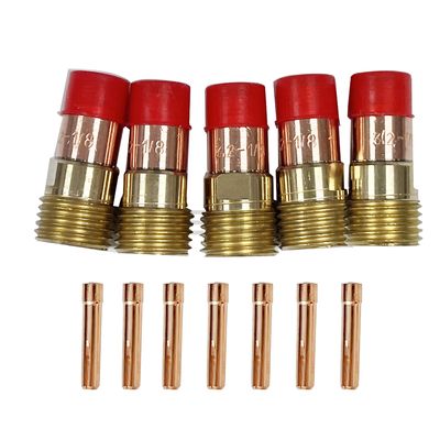 Сварные расходные материалы для факелов TIG 17GL116 Газовые линзы 10N23S и 10N25S