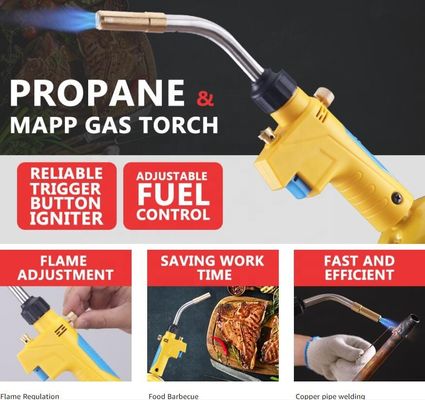 Компактный 27.5*10*3.6 Мас Пропан MAPP Газовый сварный факел для сварки сварного нагрева