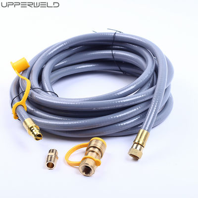 OEM настраиваемый UP008-010 3/8 дюймовый природный газовый шланг Пропанный газовый шланг с набором шлангов быстрого подключения