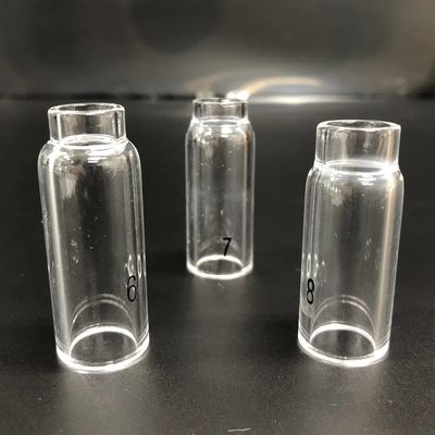 Поддержка OEM UPPERWELD 10NQ-6 7 8 Прозрачное стеклянное сопла Tig аксессуары для Tig сварного факела
