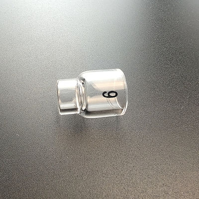 Поддержка OEM UPPERWELD 13NQ10-6 Прозрачное стекло Nozzle Tig Аксессуары для сварного факела