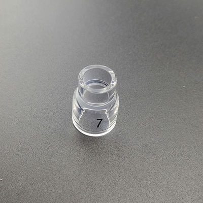 ODM поддерживается UPPERWELD 13NQ11-7 Прозрачный стеклянный сосуд Tig аксессуары для сварного факела