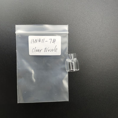 ODM поддерживается UPPERWELD 13NQ11-7 Прозрачный стеклянный сосуд Tig аксессуары для сварного факела