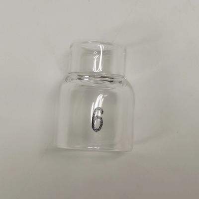 UPPERWELD 53NQ60-6 Прозрачная стеклянная сосна для сварного факела Tig