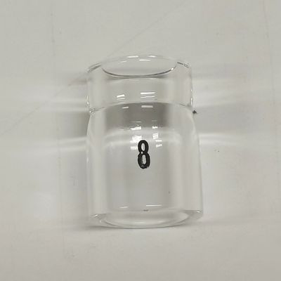 UPPERWELD 53NQ61S-8 Прозрачный стеклянный сосуд Tig Torch Accessory для улучшения охвата газом