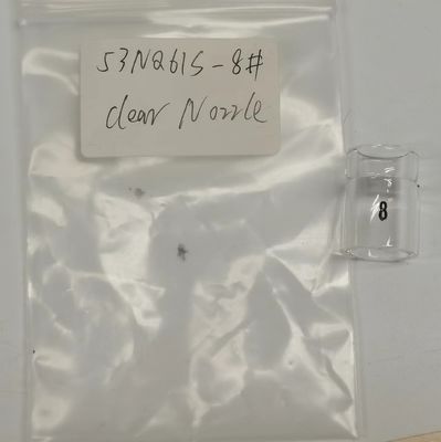 UPPERWELD 53NQ61S-8 Прозрачный стеклянный сосуд Tig Torch Accessory для улучшения охвата газом