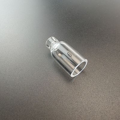 Прозрачные стеклянные сосуды и кварцевые чашки UPPERWELD 54NQ16-6 для точности сварного факела Tig