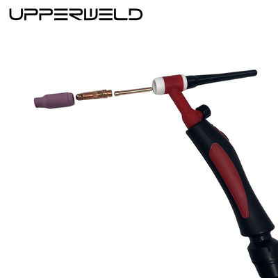 Профессиональный сварный газовый тип Tig UPPERWELD WP17FV TIG Сварный факел Целый факел