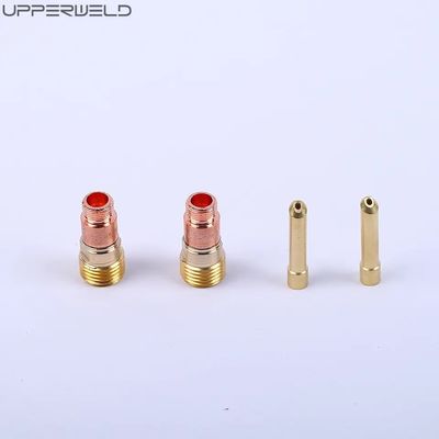 WP-17/18/26 2.4 TIG Сварный факел Газовый линзовый комплект 1/16' 3/32' 1/8' Прозрачный сосуд Пирекс Кубок комплект