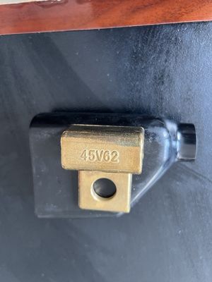Желтый 45V62 кабельный разъединитель TIG Torch Power Cable Adapter для аксессуаров сварки TIG