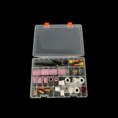 OEM Сварный факел 66PCS TIG Аксессуары Jumbo Керамический соус Газовая линза TIG Запчасти