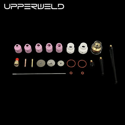 27PCS TIG аксессуары сварного факела для WP-9/20 2,4 мм диаметром керамический сосуд включен