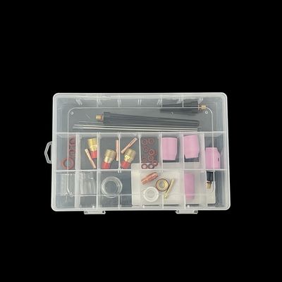 35PCS TIG Сварные факелы аксессуары для TIG 13N и 53N Керамические сосуды TIG запасные части