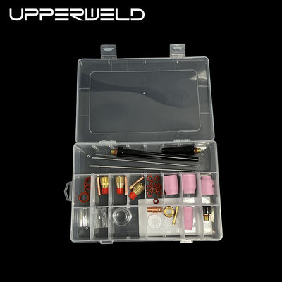 35PCS TIG Сварные факелы аксессуары для TIG 13N и 53N Керамические сосуды TIG запасные части