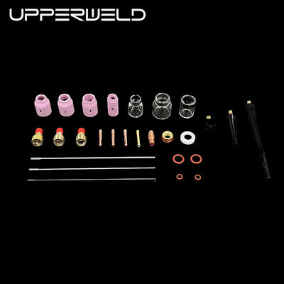 35PCS TIG Сварные факелы аксессуары для TIG 13N и 53N Керамические сосуды TIG запасные части