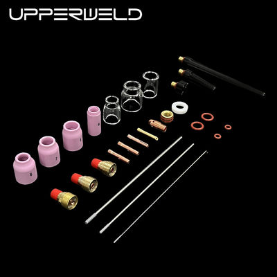 35PCS TIG Сварные факелы аксессуары для TIG 13N и 53N Керамические сосуды TIG запасные части
