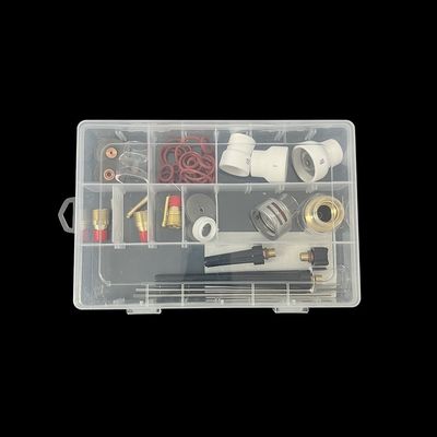Сварные факелы аксессуары 48PCS Прозрачная сосна запасные части включают коллет верхний сварка