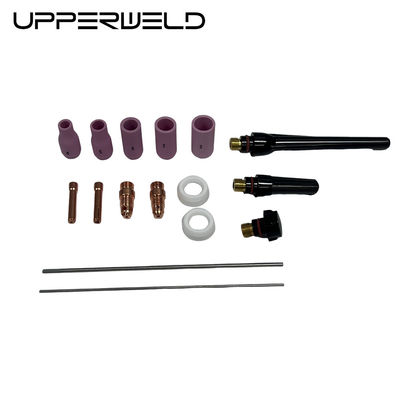 Розовый 16PCS TIG аксессуары сварного факела для долговечных керамических сосудов серии 13N