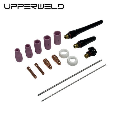 Розовый 16PCS TIG аксессуары сварного факела для долговечных керамических сосудов серии 13N