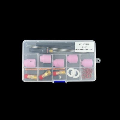 Добиться идеальных TIG сварки с UPPERWELD 29PCS TIG сварные факелы аксессуары и газовые линзы