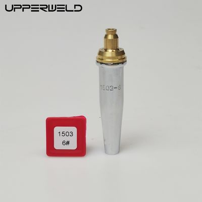 Сливер 1503 Размер 6 Ацетиленовые режущие советы Газовые режущие сосуды для режущего факела