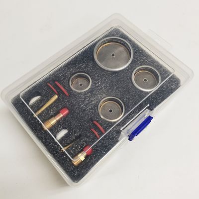TIG Сварные аксессуары 26pc Kit Газовые линзы для WP9 20 WP 17 18 26 TIG Прозрачный шампанский сосуд